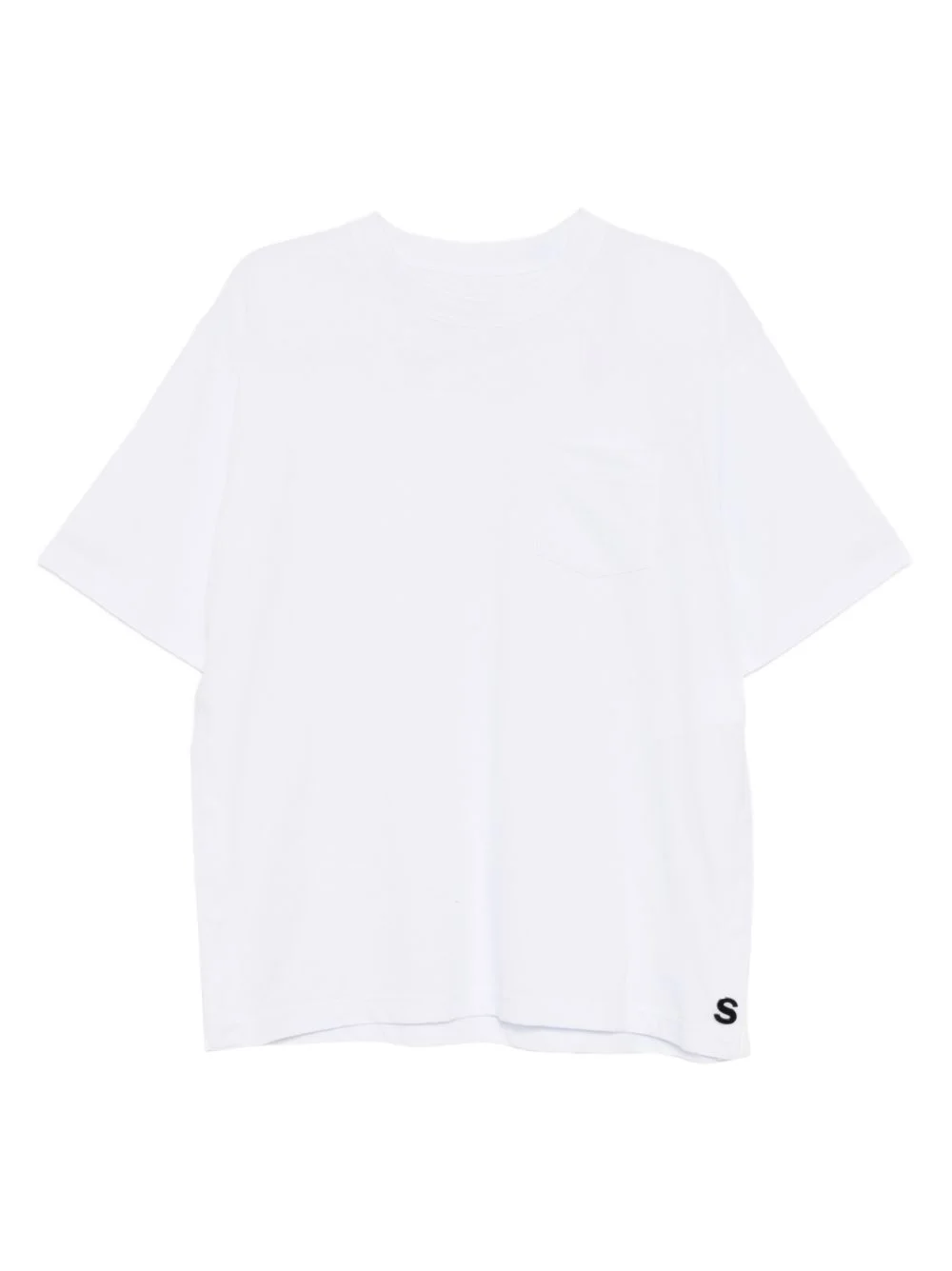 chest pouch pocket T-shirt - 1
