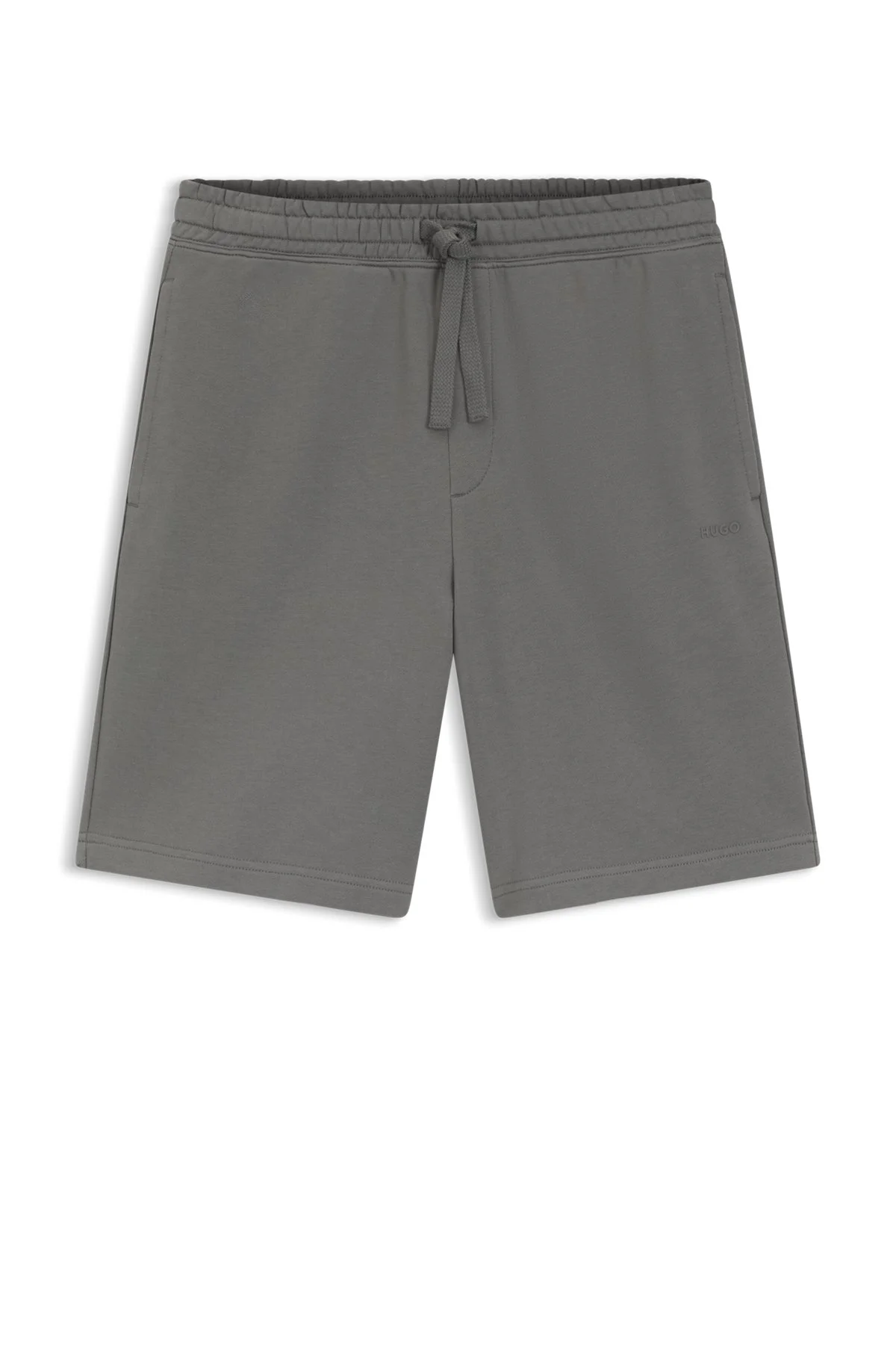 COTTON-TERRY SHORTS WITH LOGO PRINT - 1