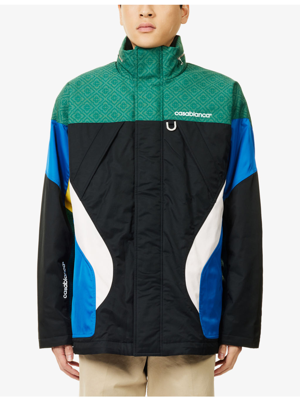 Waterproof Monogram Stretch-Woven Jacket - 3