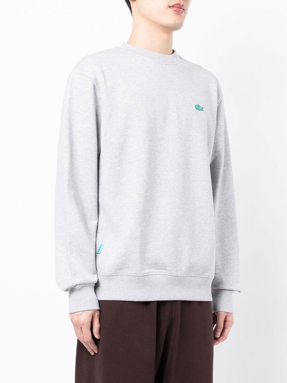 logo-patch sweatshirt - 3