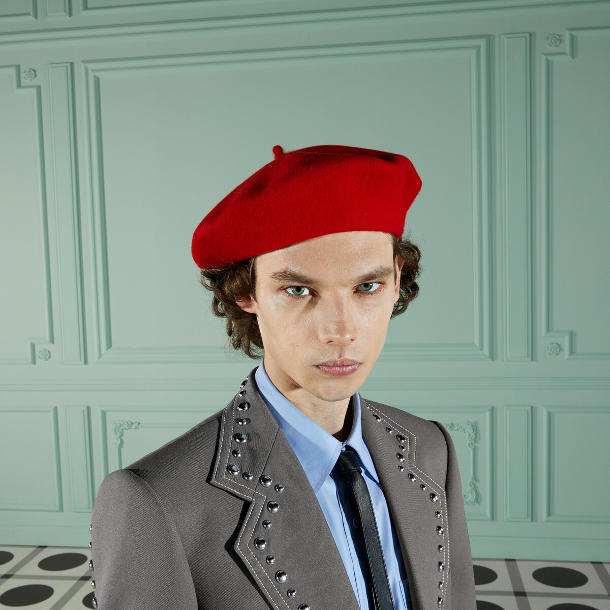 Felt wool beret - 4