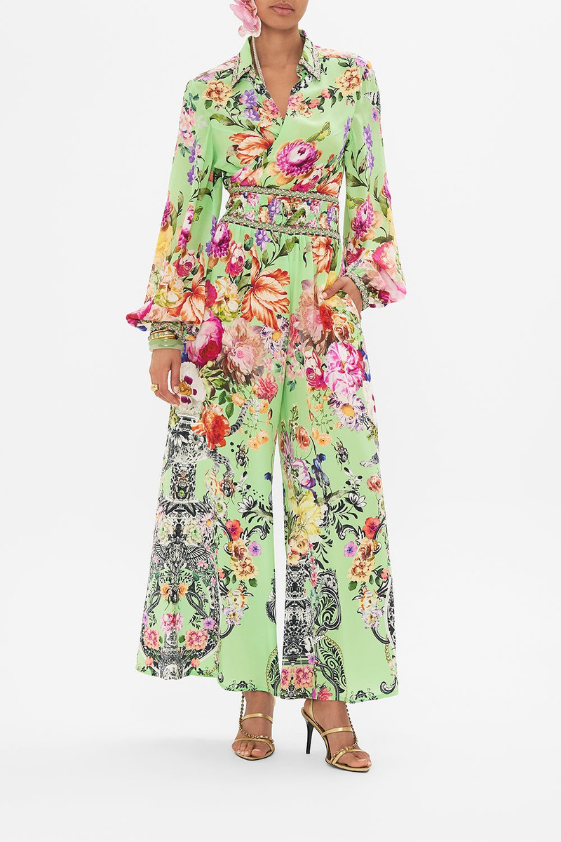 CAMILLA SHIRRED WAIST PANT outlook