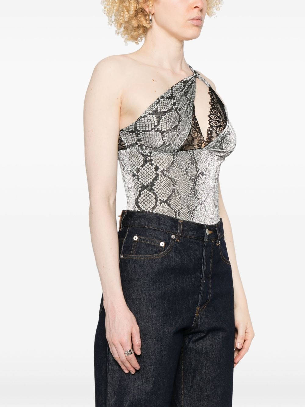 asymmetric bodysuit - 3