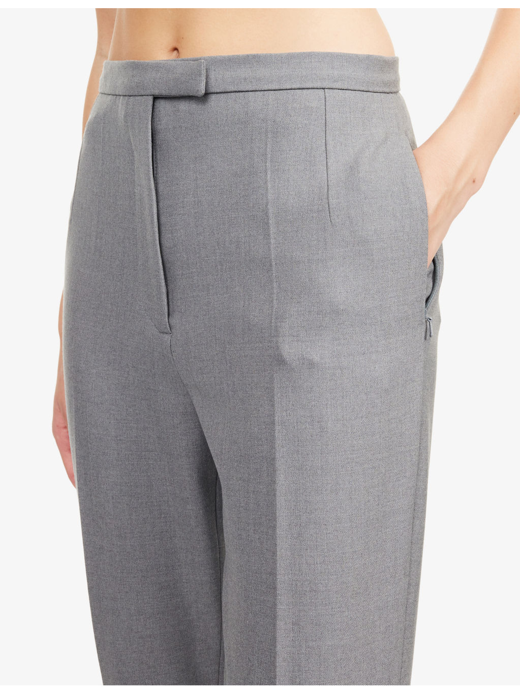 Pandora Stirrup Stretch-Wool Trousers - 6