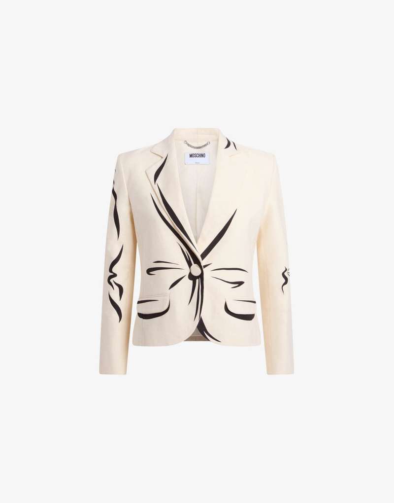 PRINTED COTTON CLOTH JACKET 3