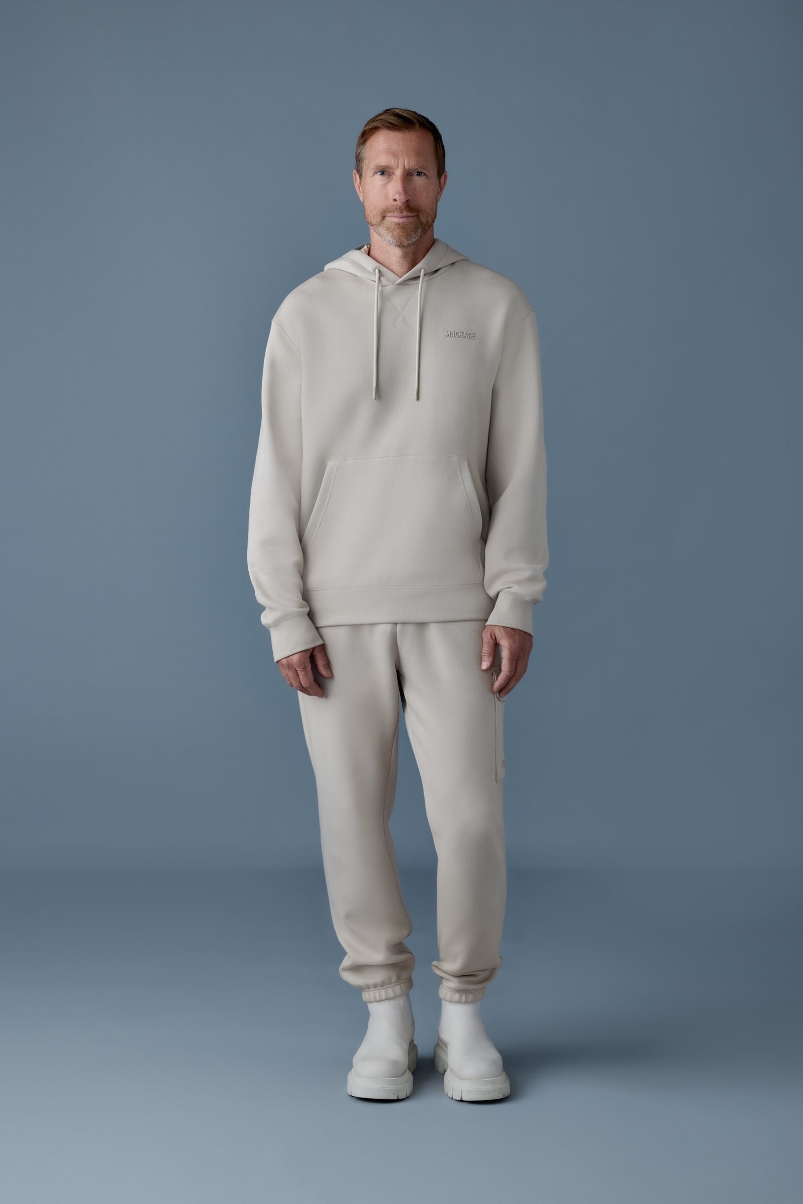 KRYSTIAN Double-face Jersey hoodie - 2