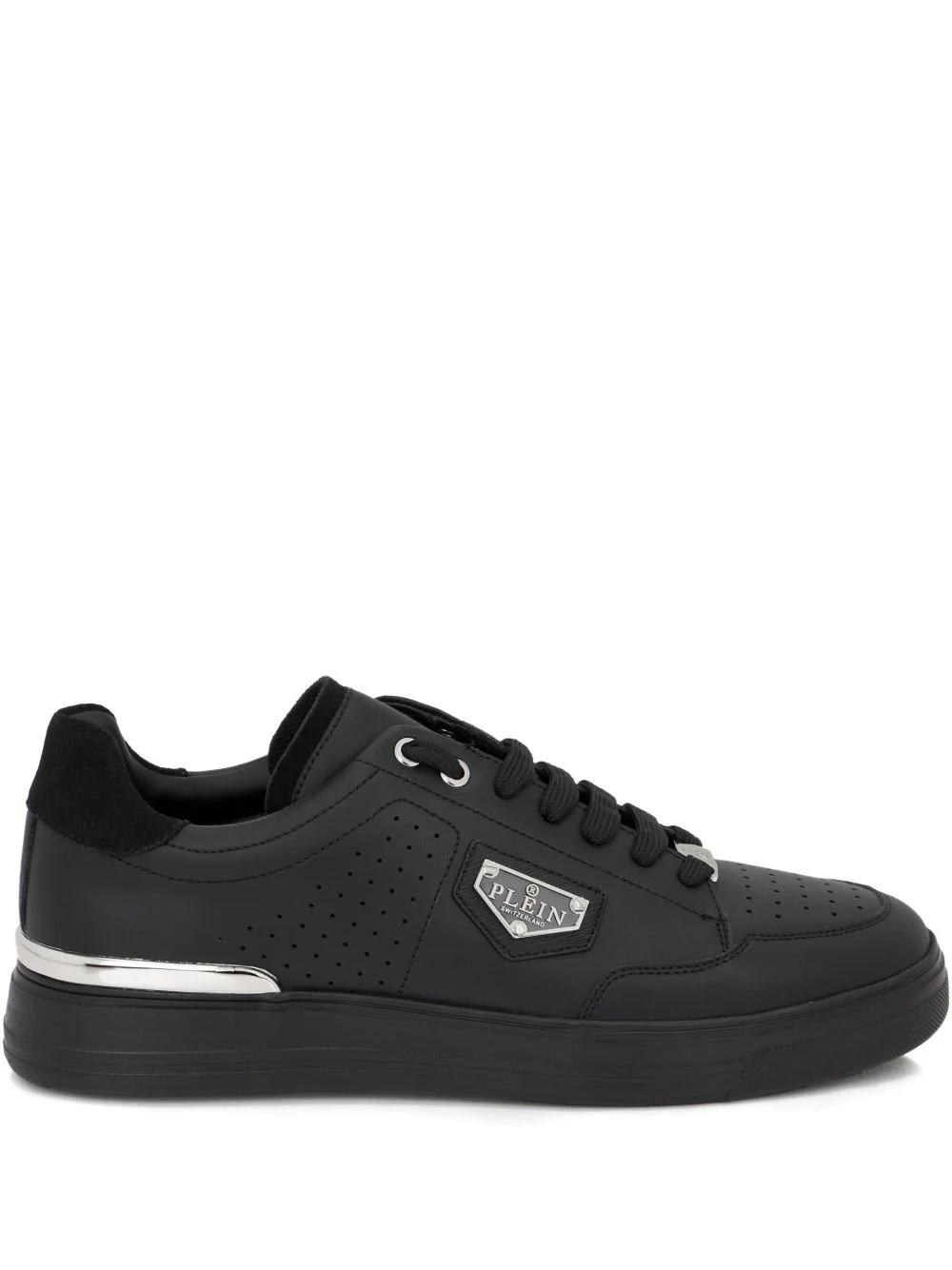 triangle plaque low-top trainers - 1