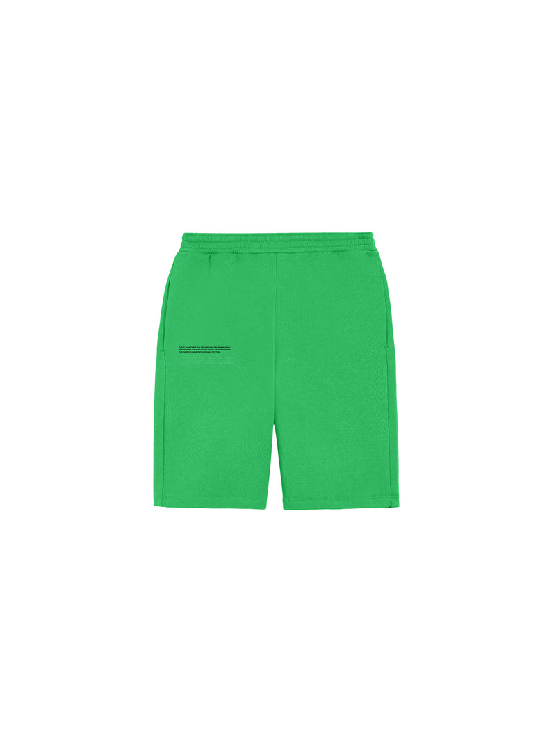Womens 365 Midweight Long Shorts - Jade Green 1