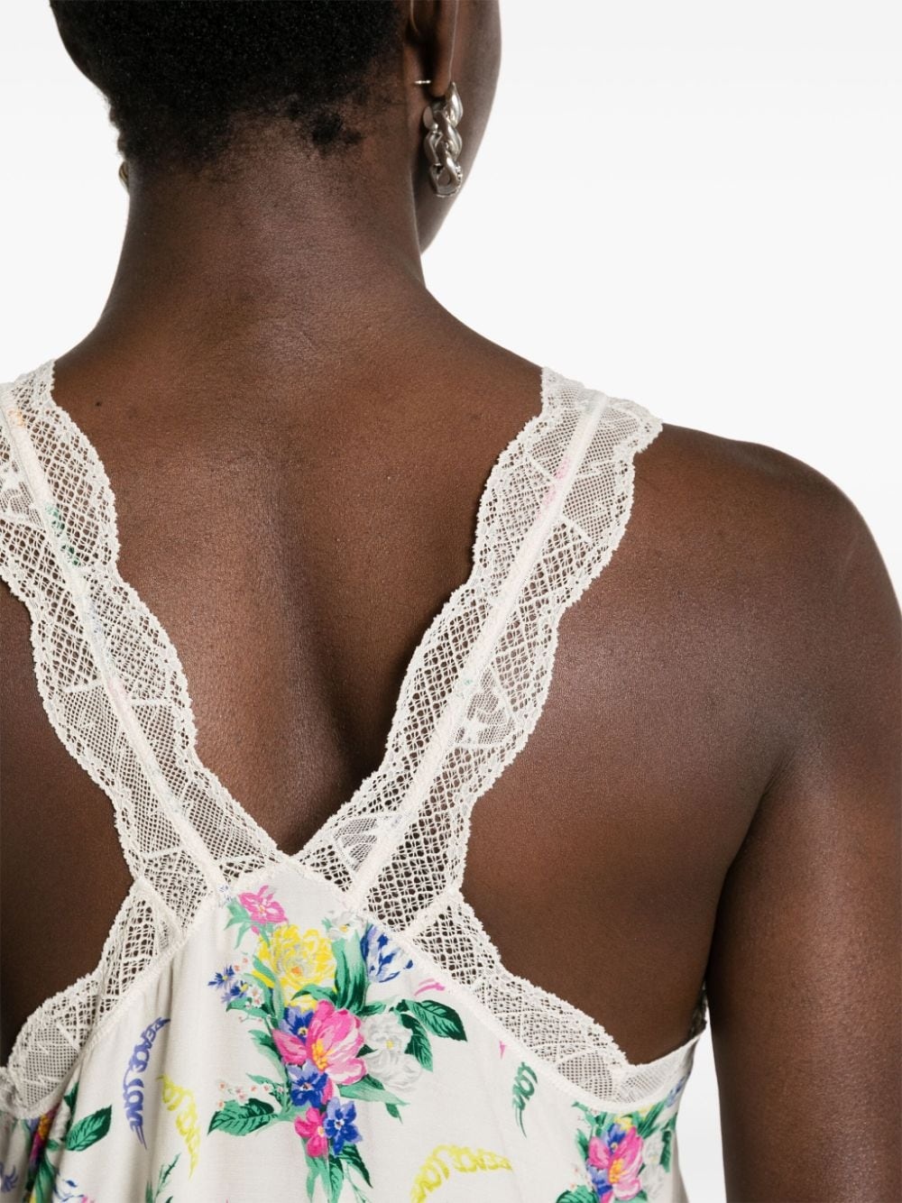 Chou floral-print blouse - 5