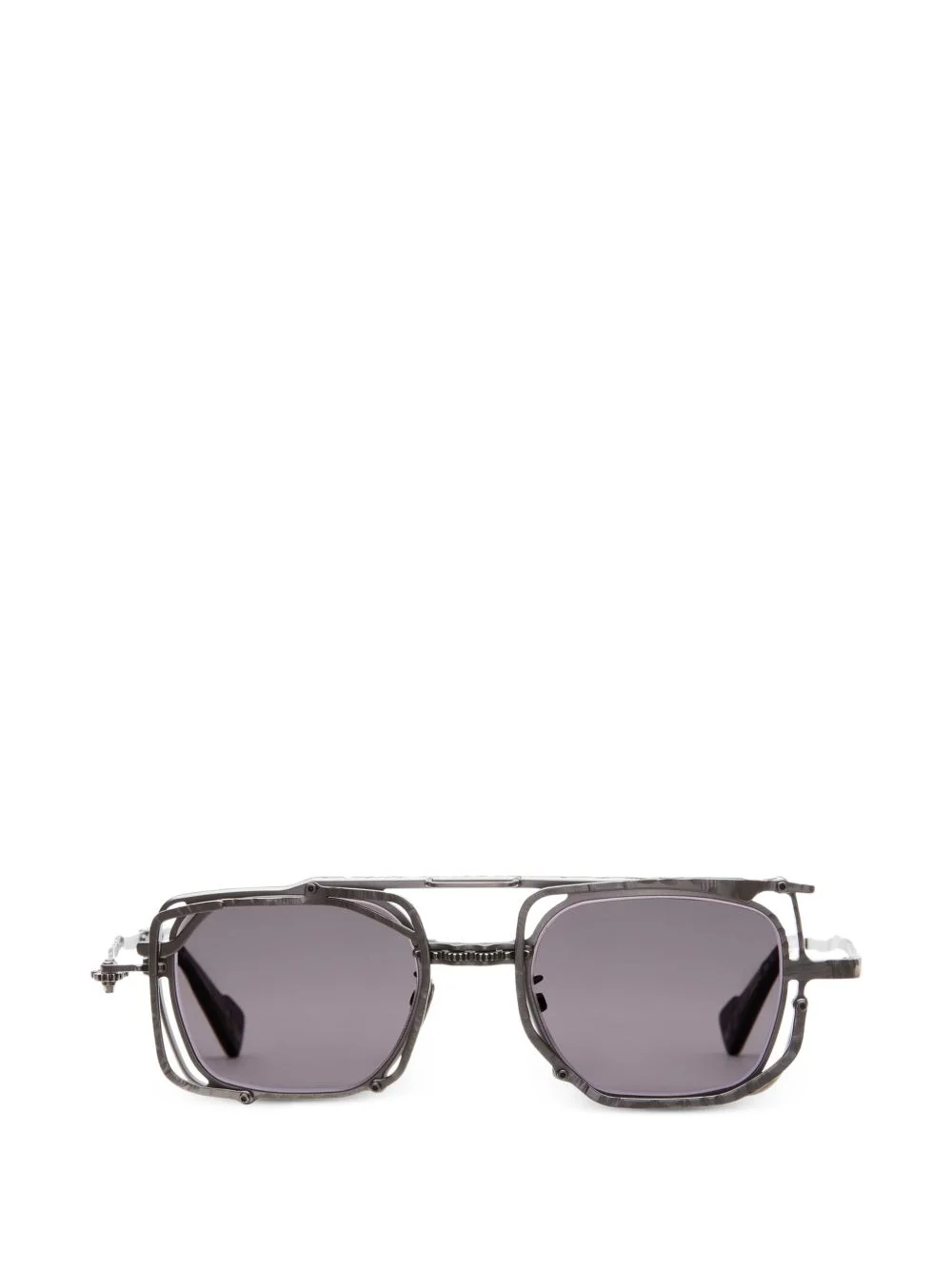 geometric-frame sunglasses - 1