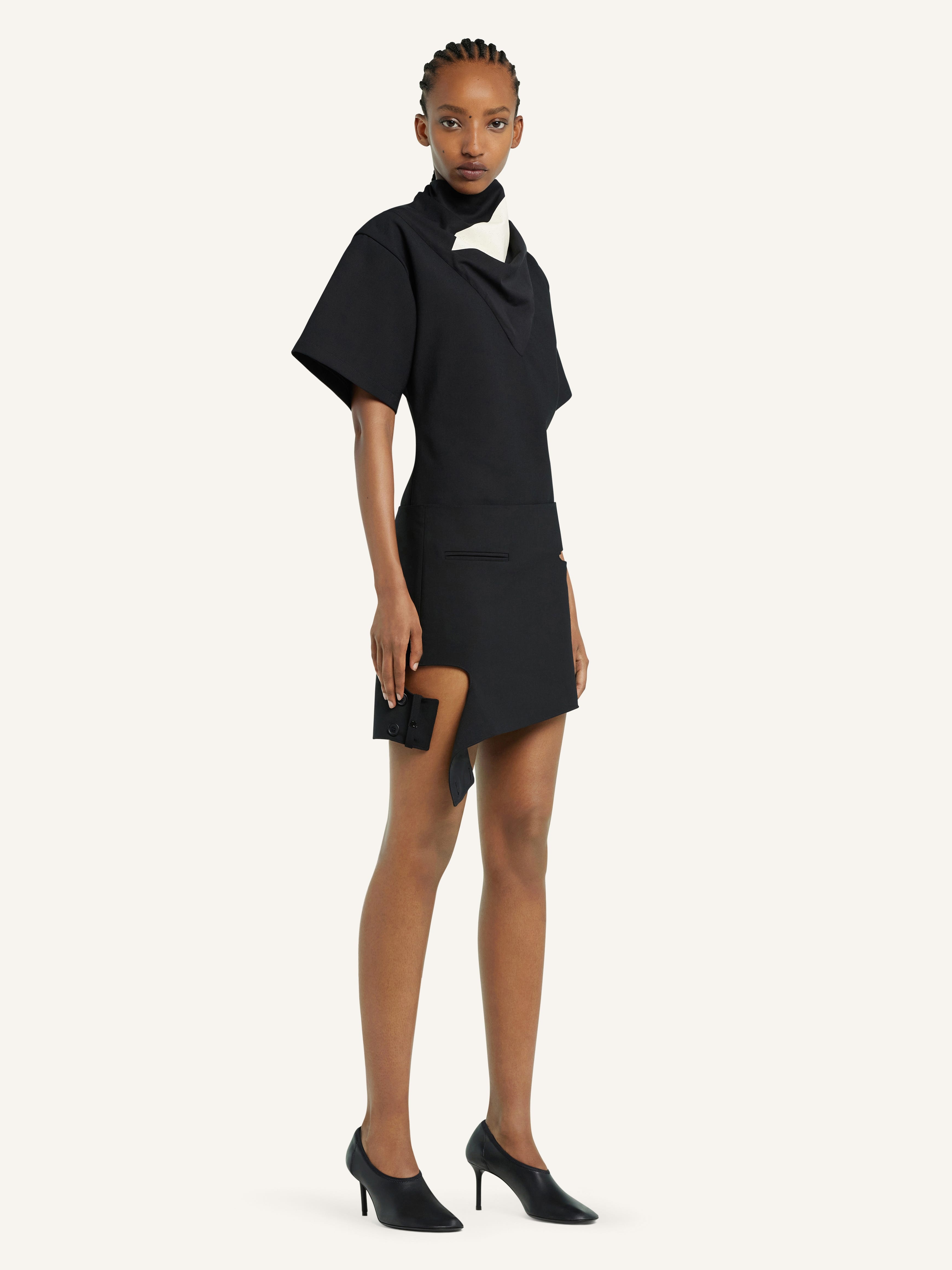 CUT-OUT MINI SKIRT - 3
