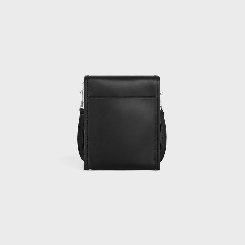 VERTICAL POUCH SOFT TRIOMPHE IN SMOOTH LAMBSKIN 3