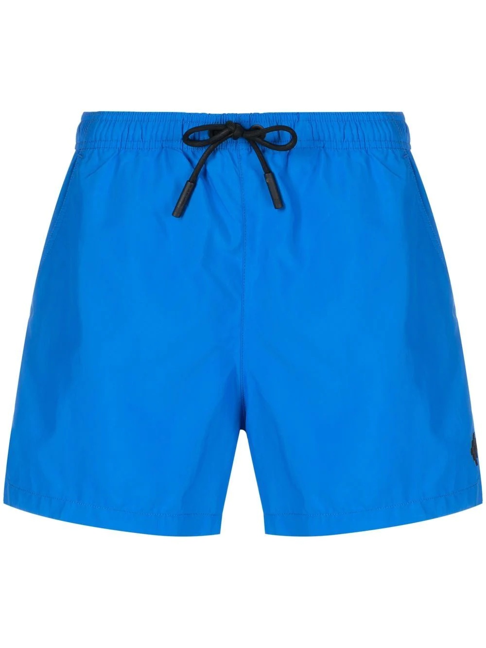 embroidered-logo swim shorts - 1