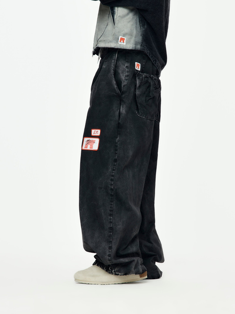 RIVINGTON roi Rebis RRR123 PENTA PANT (WASHED BLACK) outlook