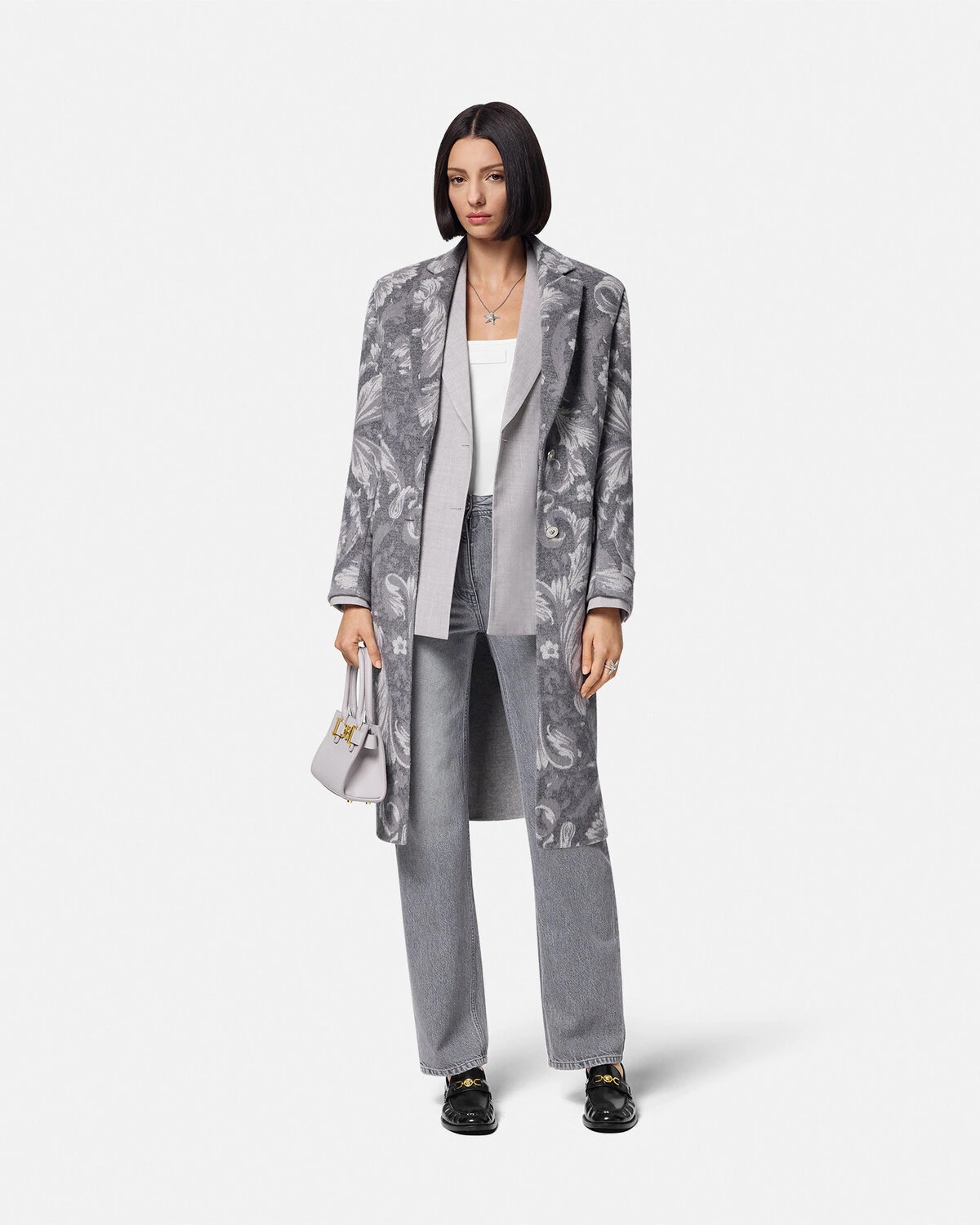 Barocco Cashmere-Blend Overcoat - 2