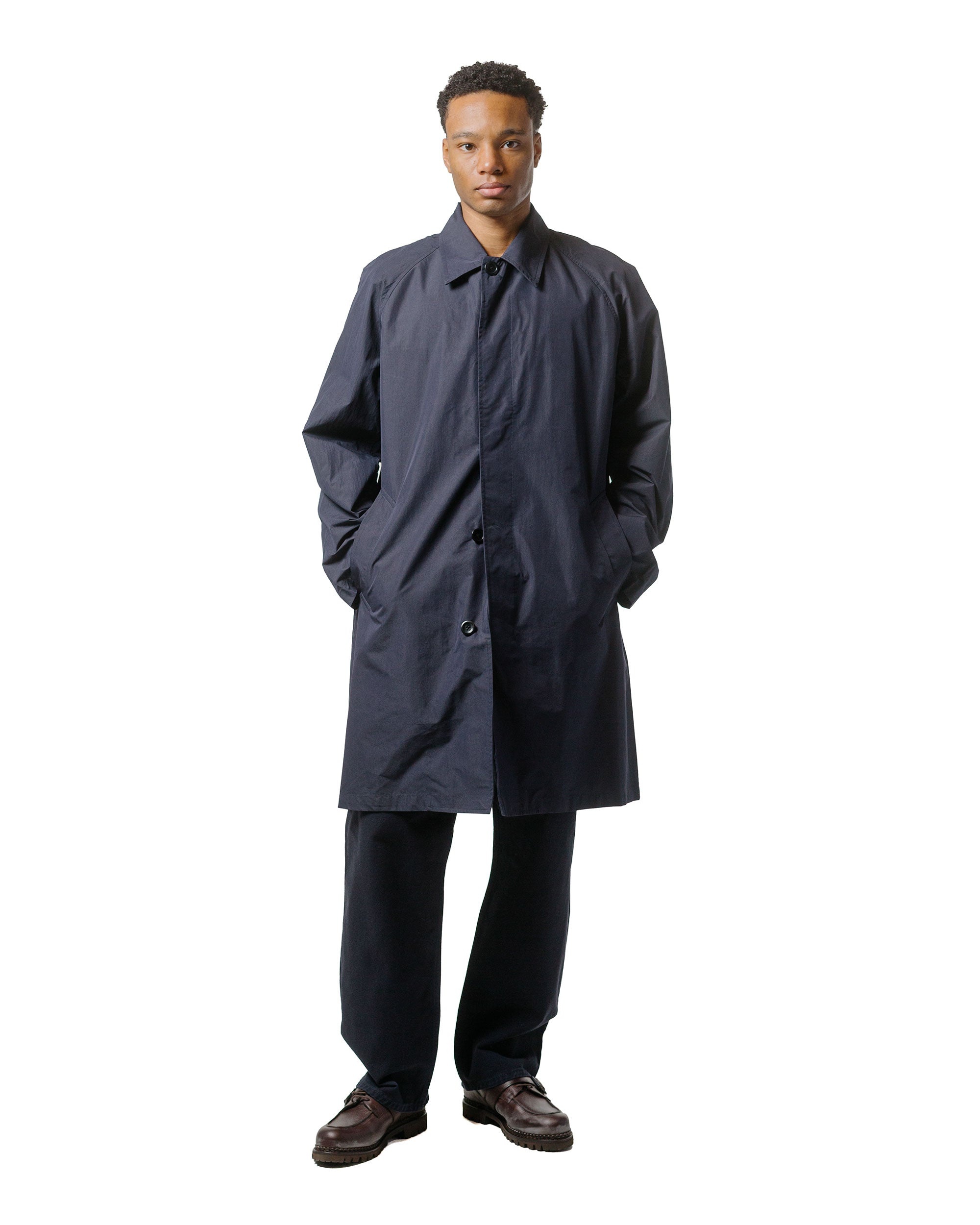Mogens Relaxed 5 Pocket Heavy Twill Dark Navy - 4