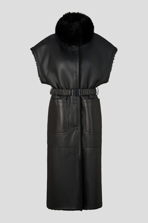 Xenia reversible vest in Black - 3