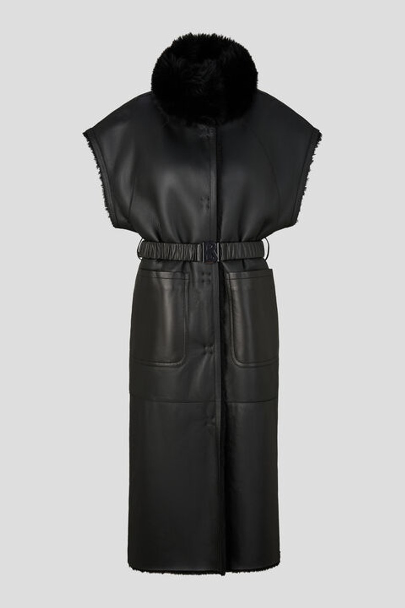 Xenia reversible vest in Black 3