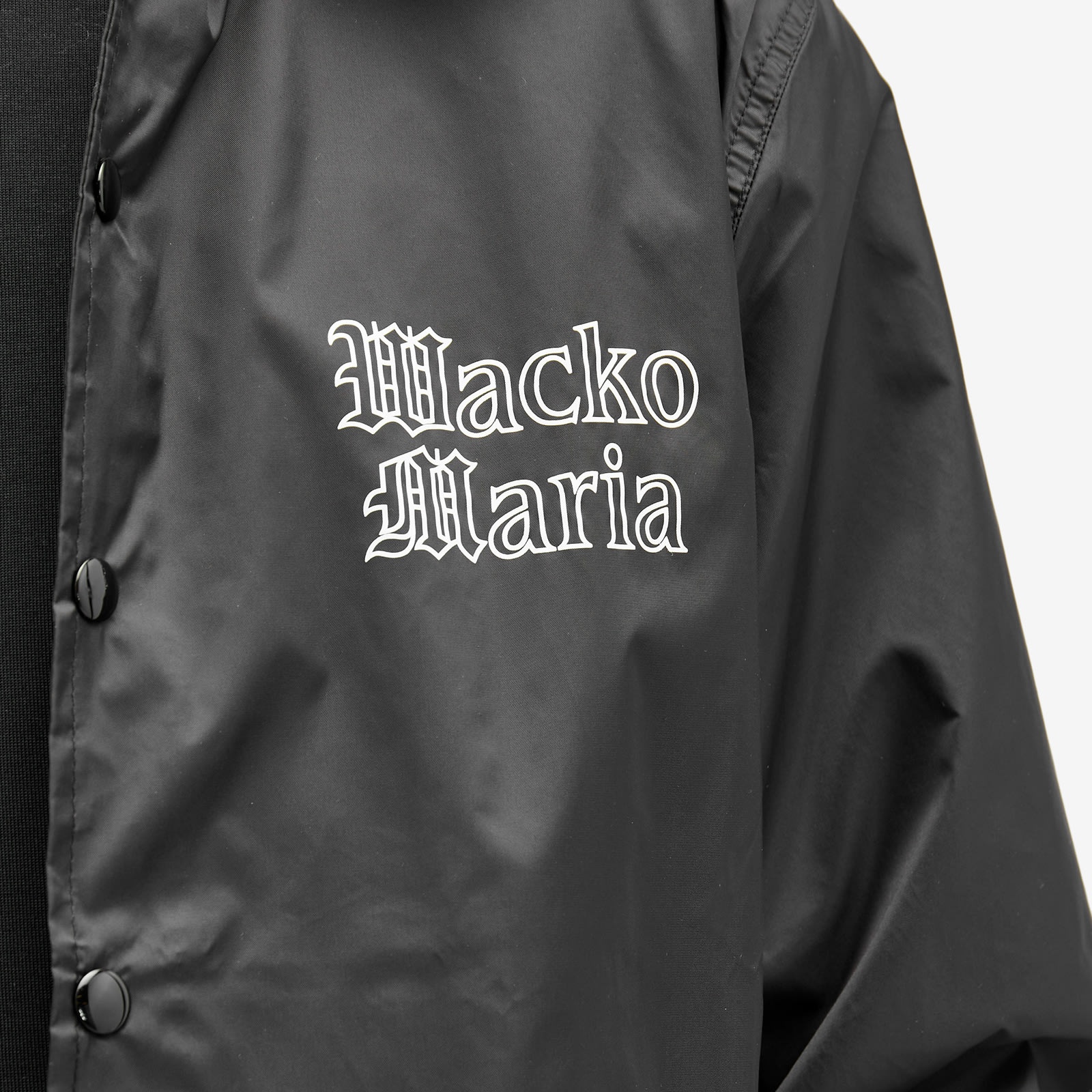 Wacko Maria Gothic Logo Coach Jacket - 5