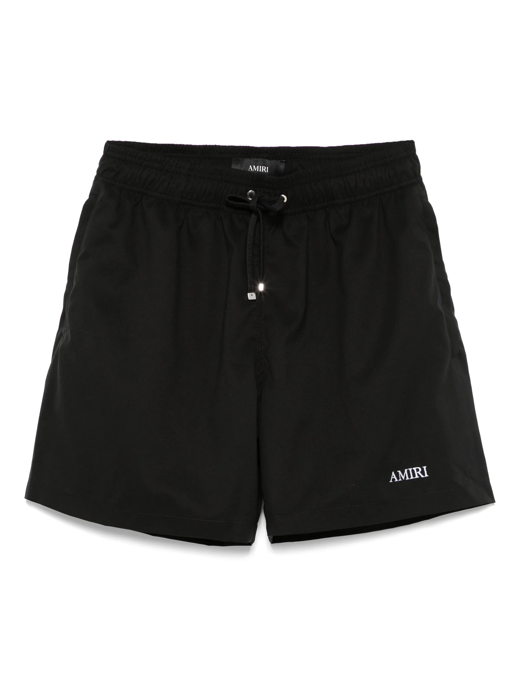 embroidered-logo swim shorts - 1