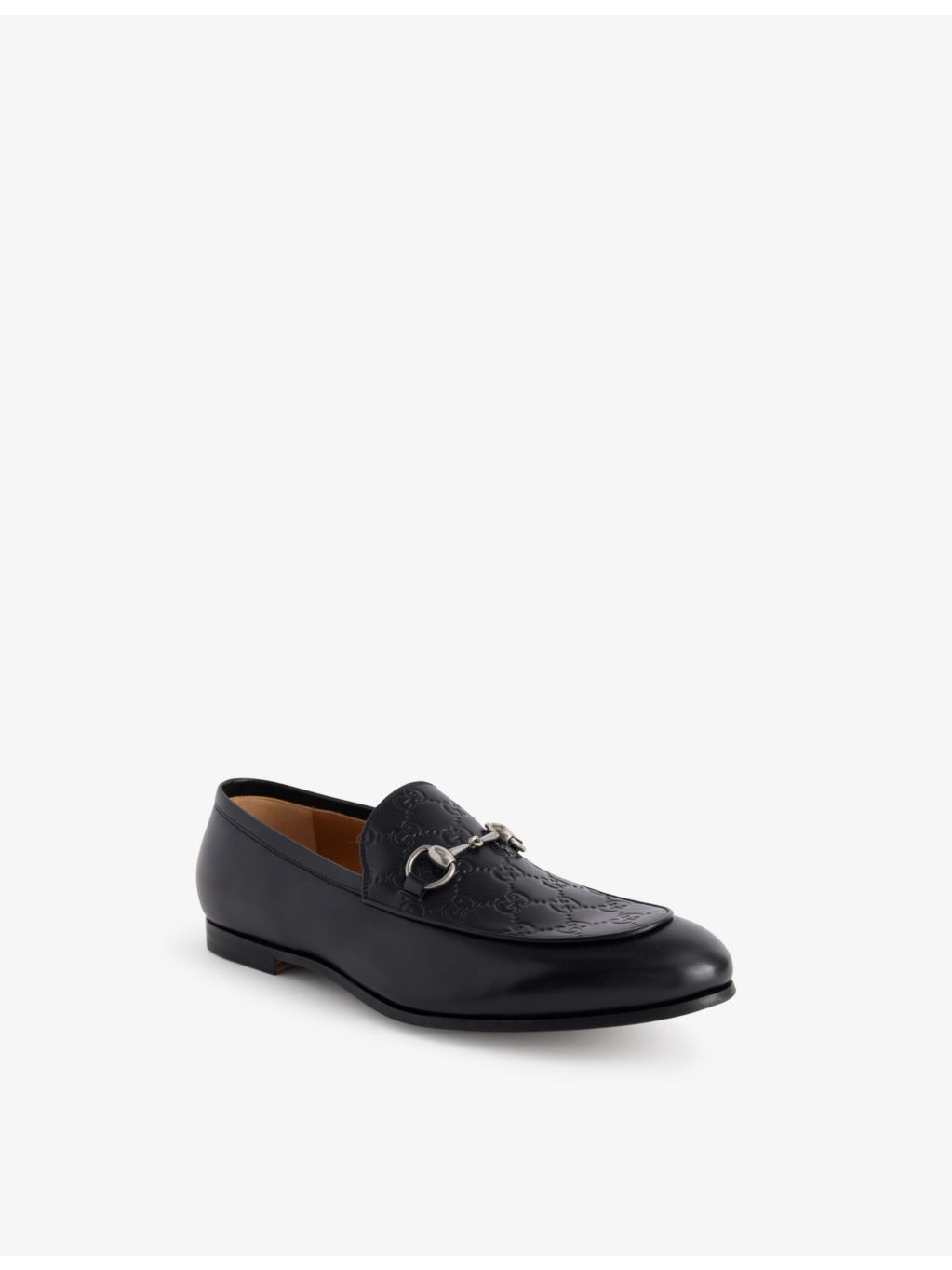 GG-Monogram Horsebit Leather Loafers - 3