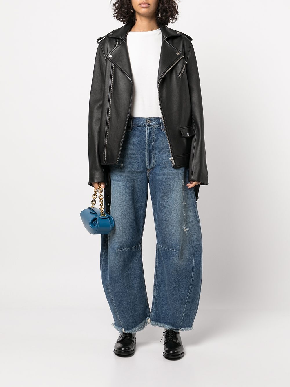 Horseshow high-rise tapered jeans - 2