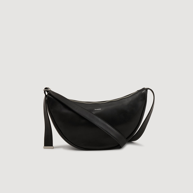 SMALL LEATHER HOBO BAG 1