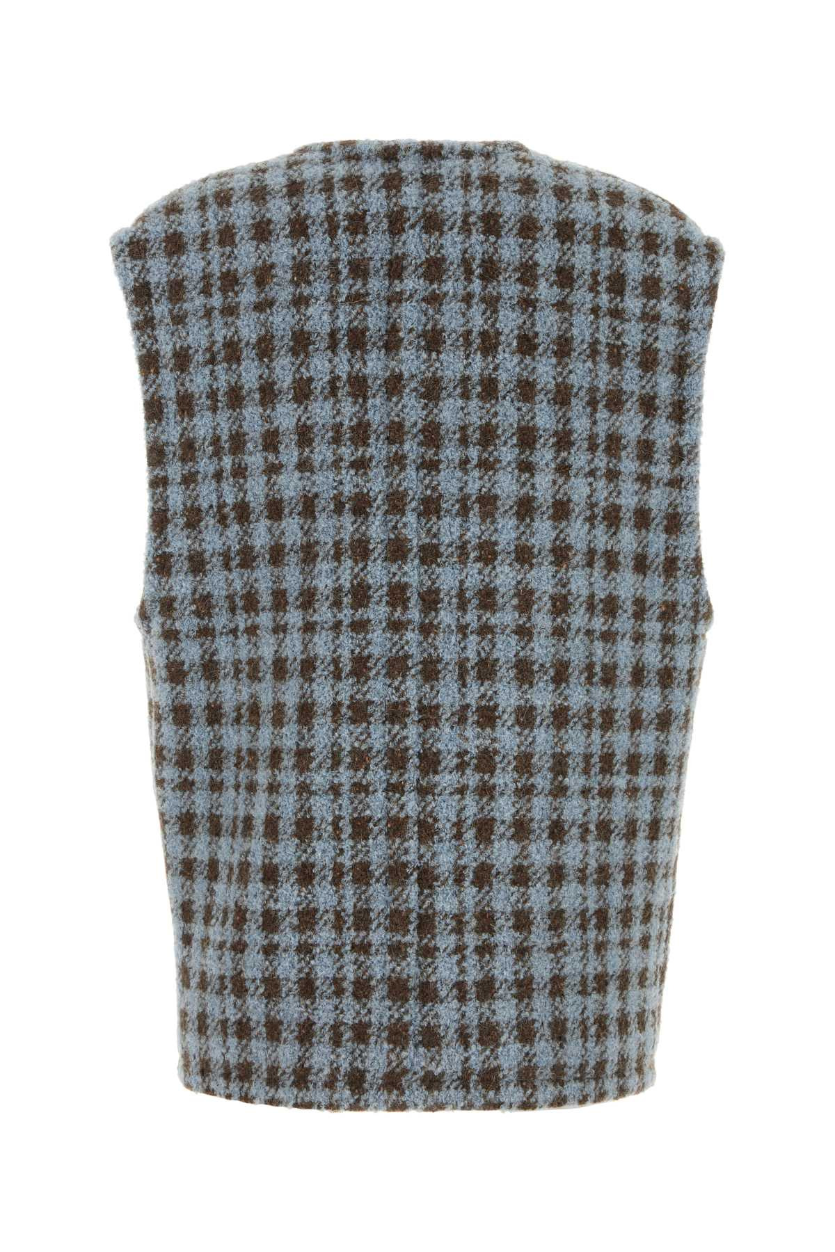 Etro Women Embroidered Wool Blend Vest - 2