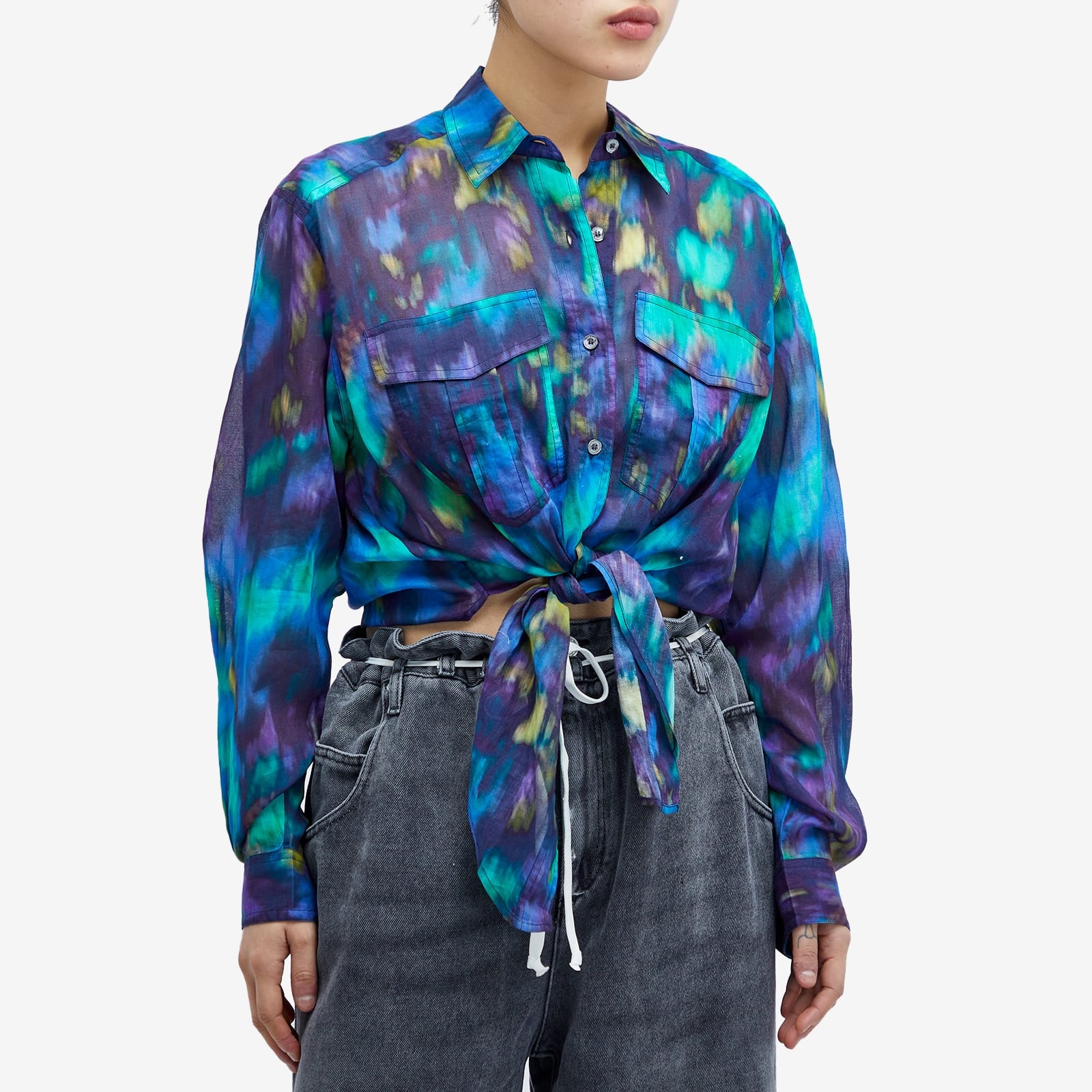 Isabel Marant Nath printed shirt - 2