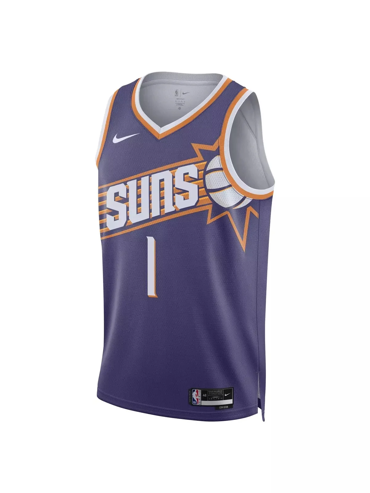 Men's D. Booker Phoenix Suns '23 NBA Swingman Jersey - 1