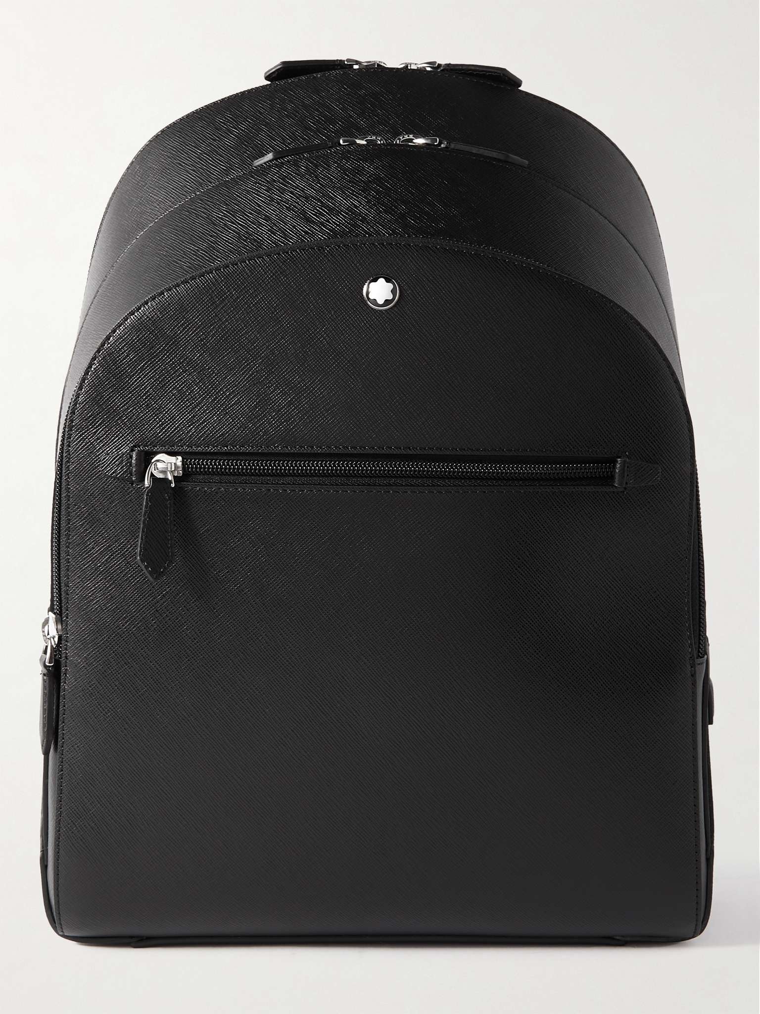 Sartorial Medium Cross-Grain Leather Backpack - 1