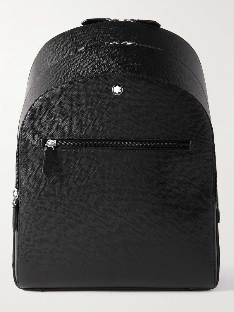 Sartorial Medium Cross-Grain Leather Backpack 1