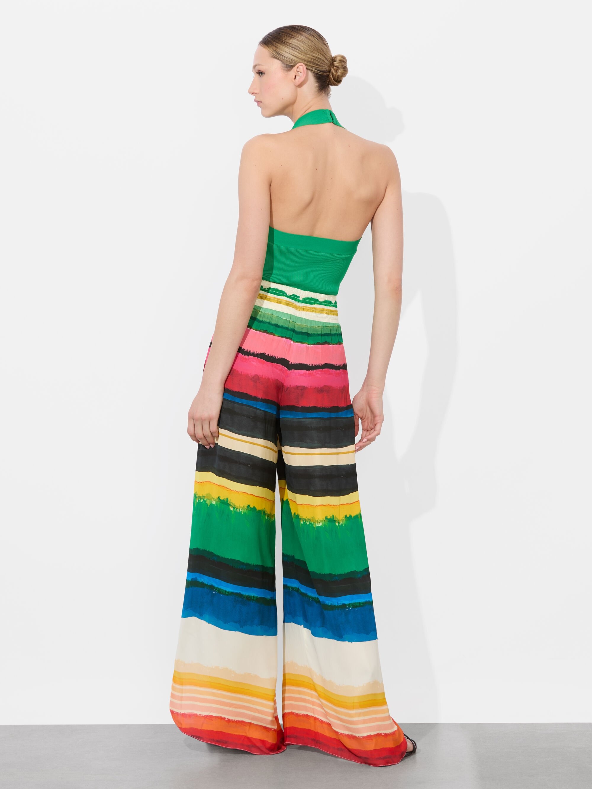 LARISSA OPEN PLEAT PANT - 5
