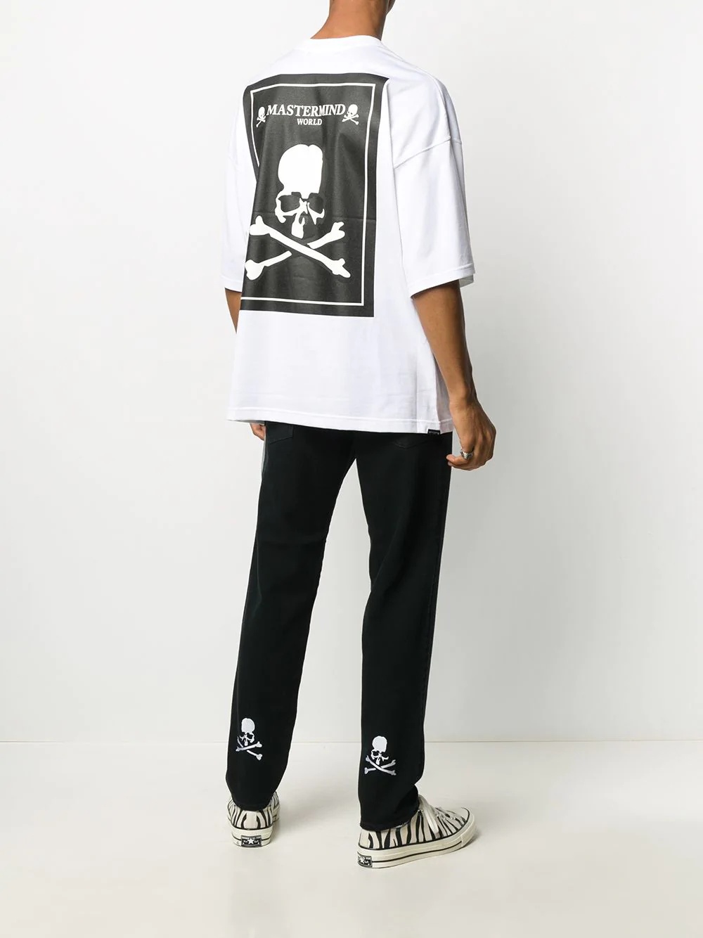 skull and cross bones t-shirt - 2