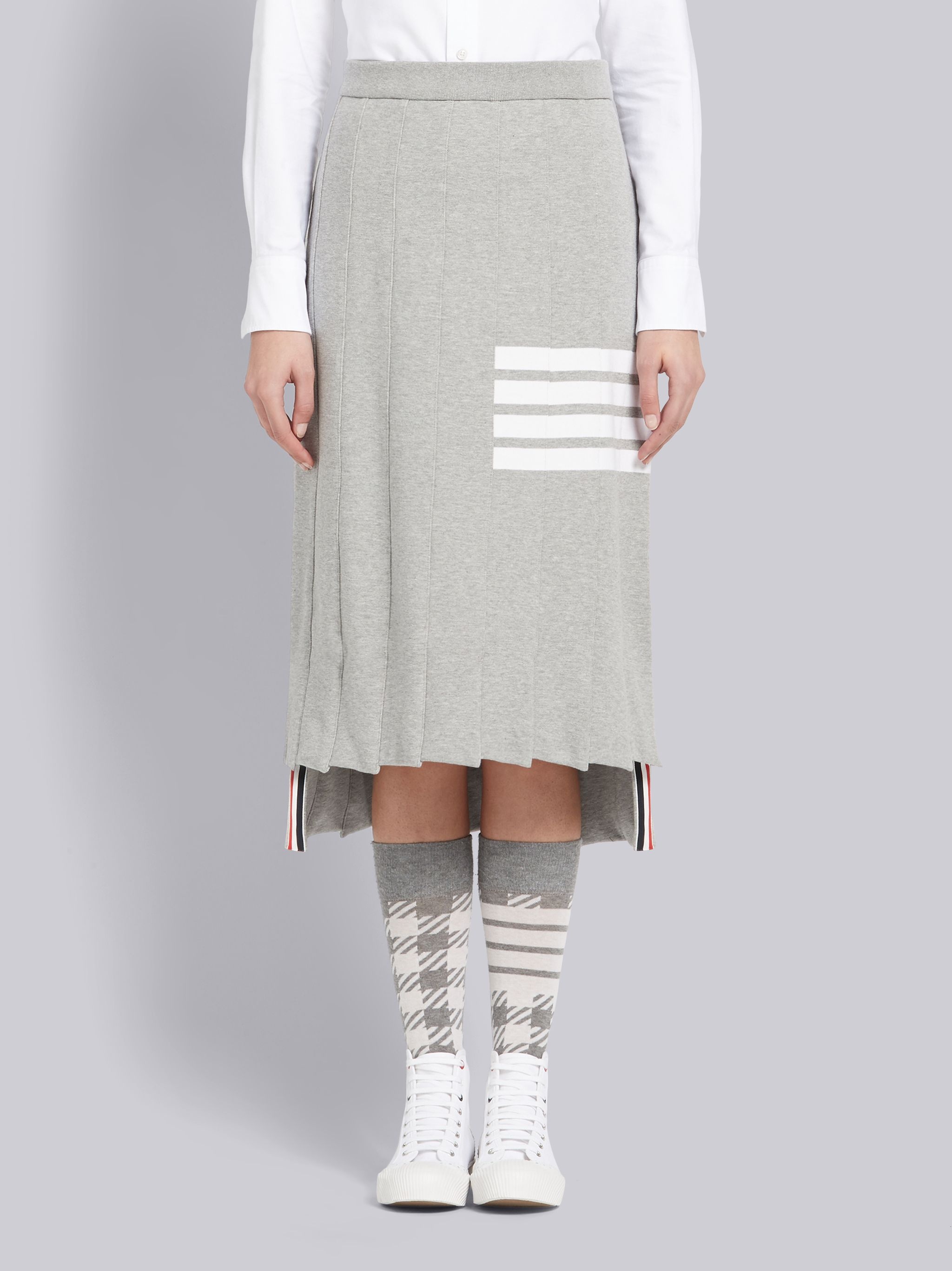 4-Bar Trompe L'oeil Skirt - 1