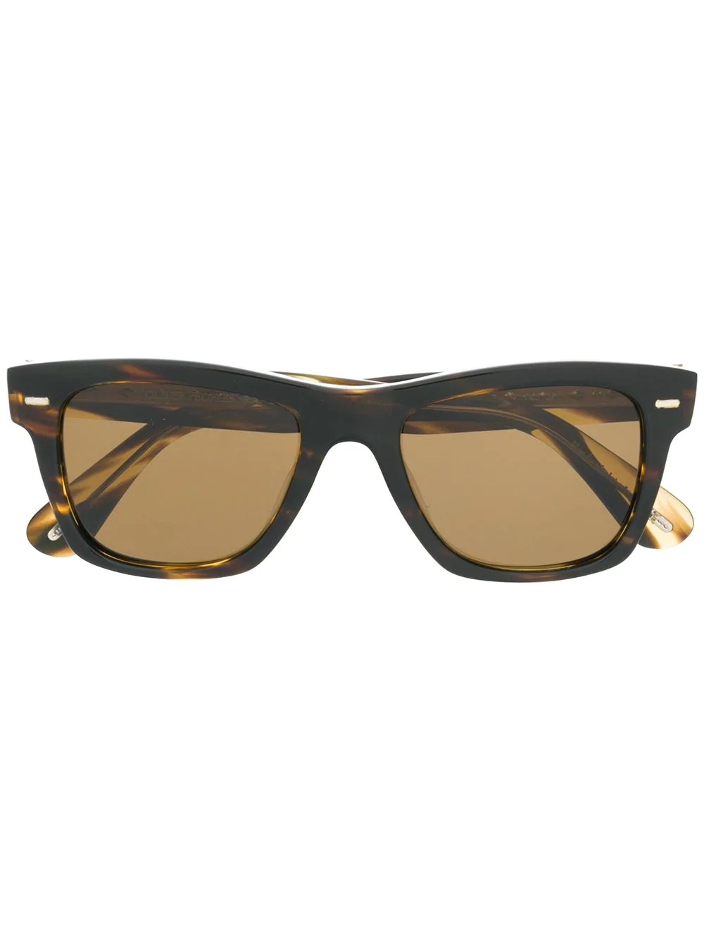 square tinted sunglasses - 1