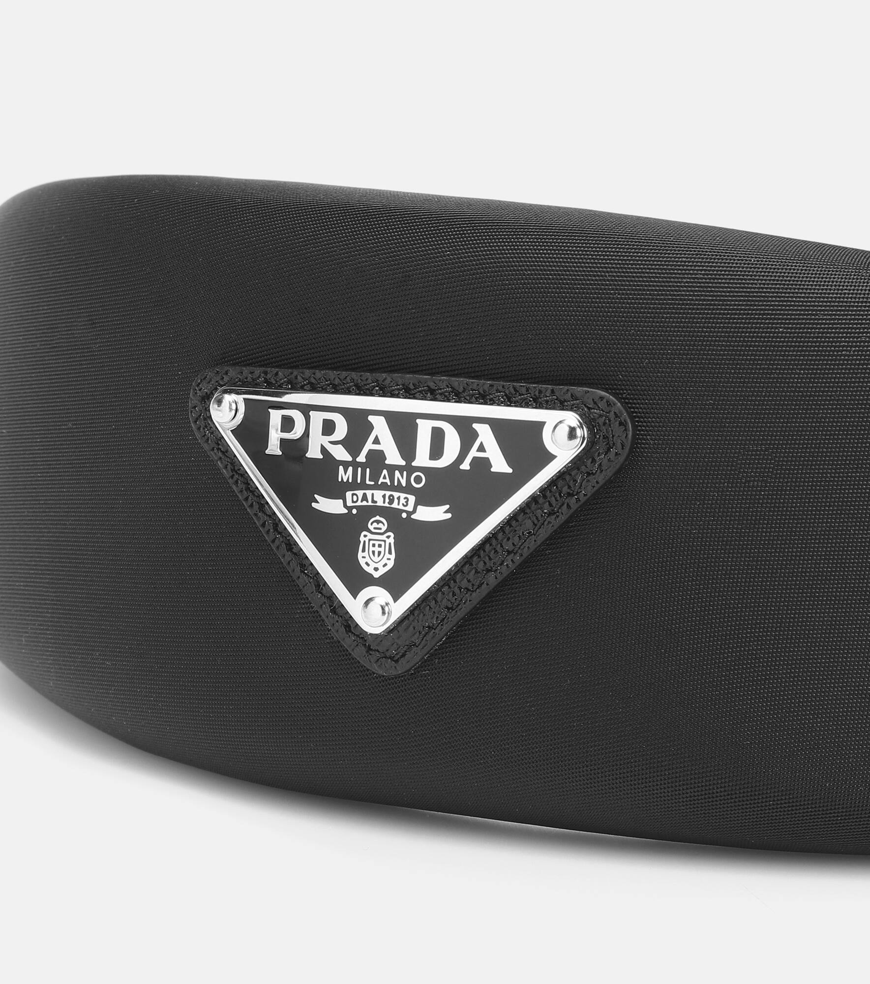 Logo-embellished satin headband - 3