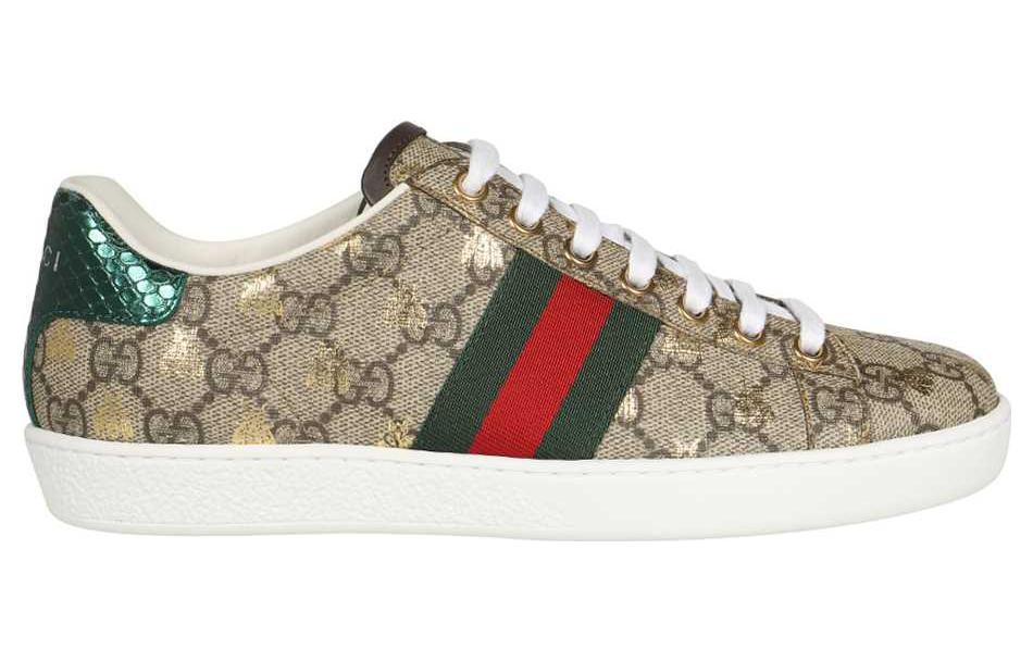 (WMNS) Gucci Ace GG Supreme 'Bees' 550051-9N050-8465 - 2