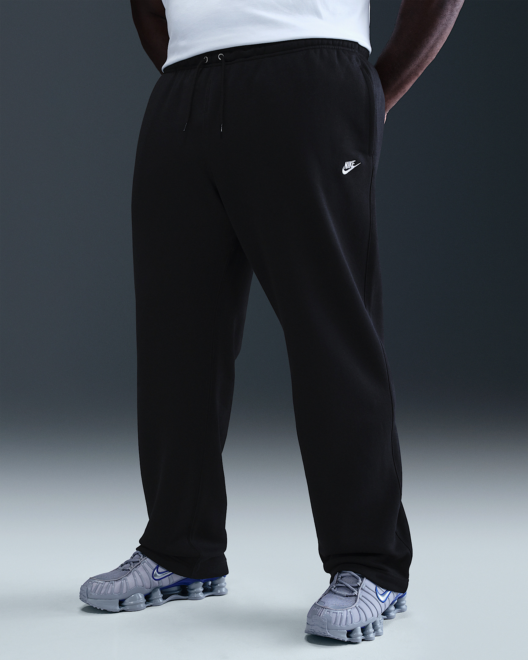 Nike Club Men's Open-Hem Fleece Pants - 7