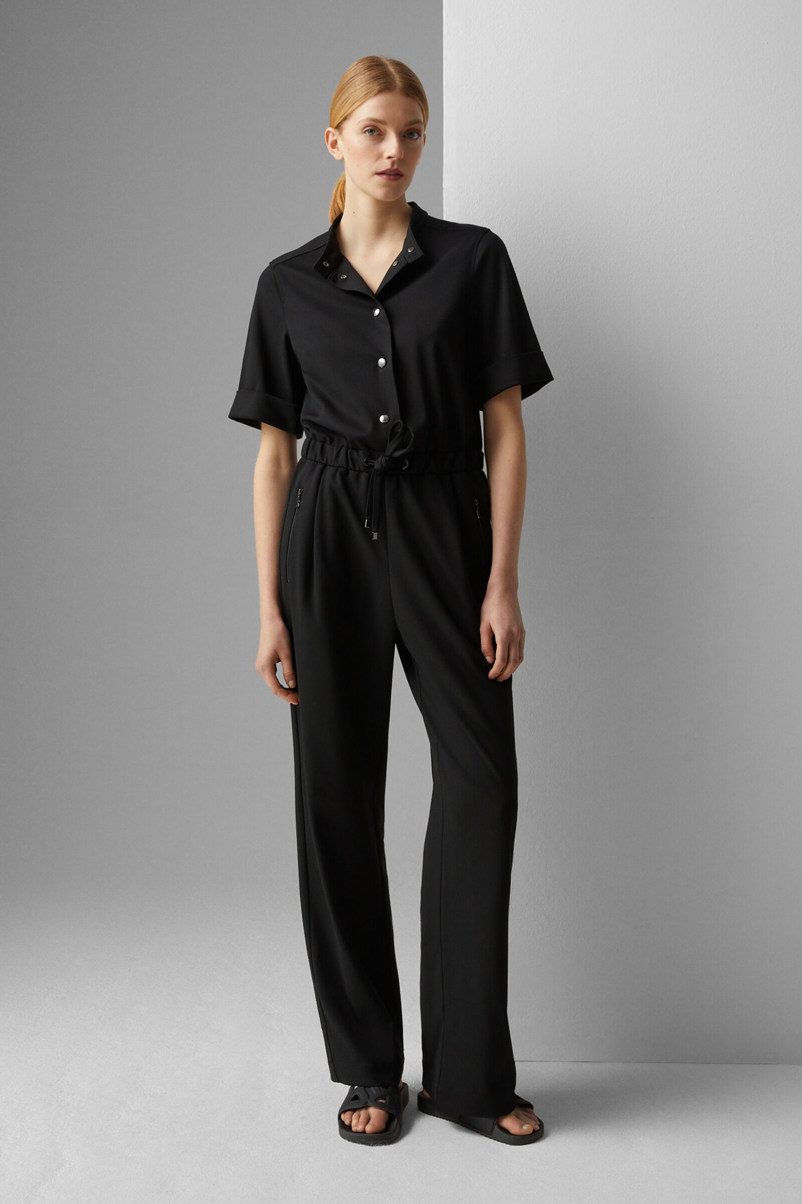 Inika Jumpsuit in Black - 2