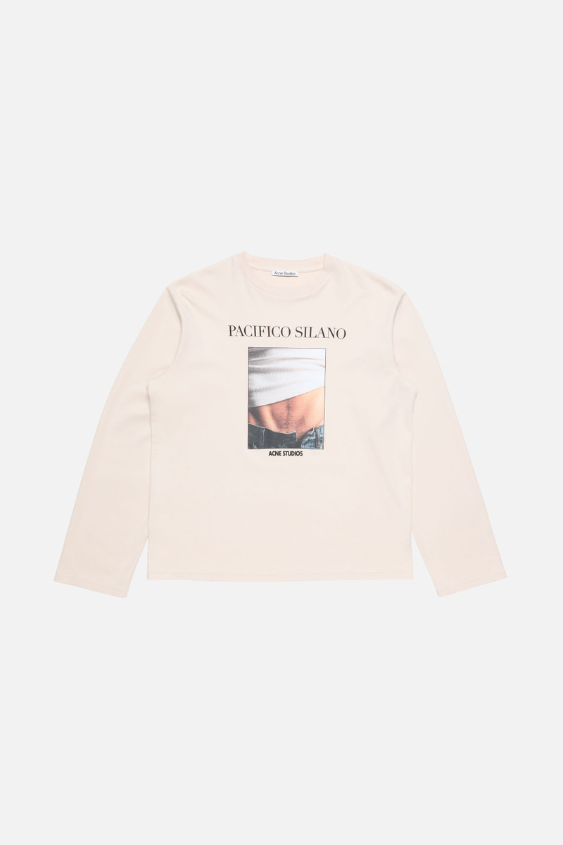 Graphic t-shirt - Warm beige 1