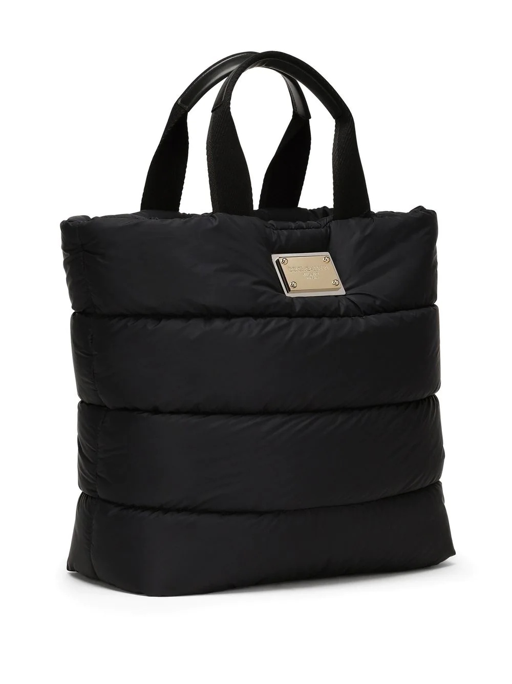 padded shopping tote bag - 3