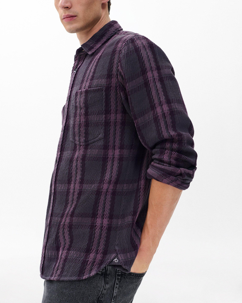 Plaid Twill CPO Overshirt 5