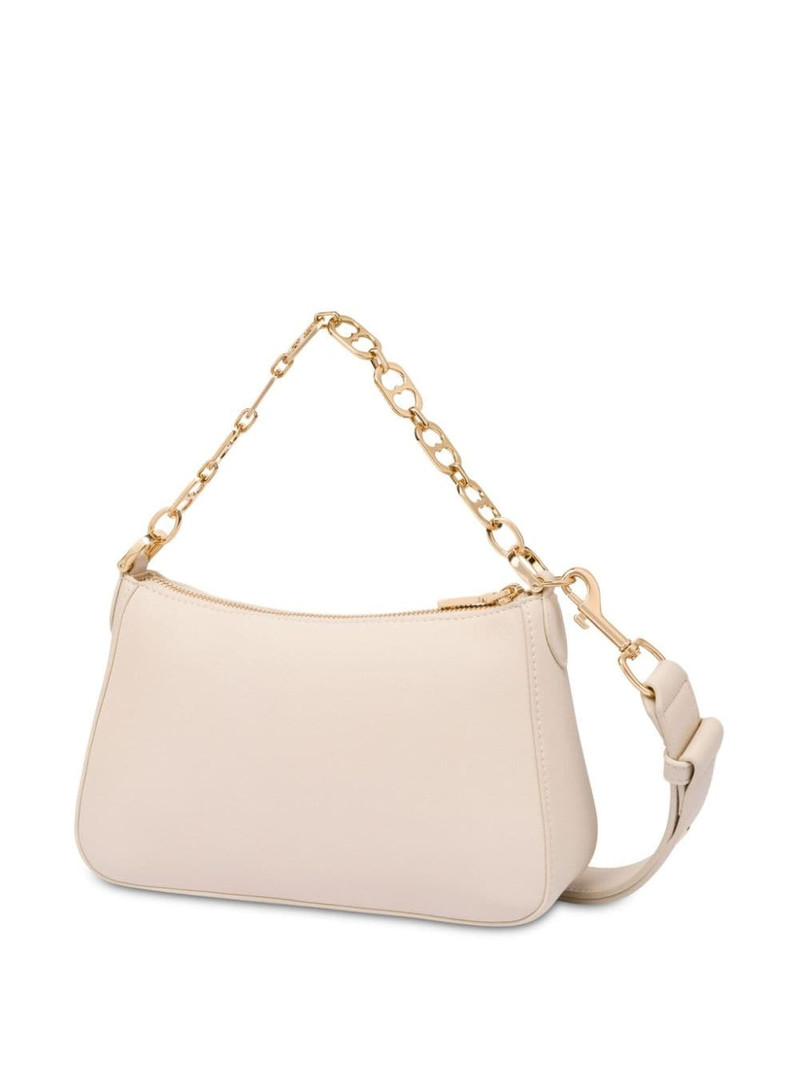 Moschino logo-paque shoulder bag outlook