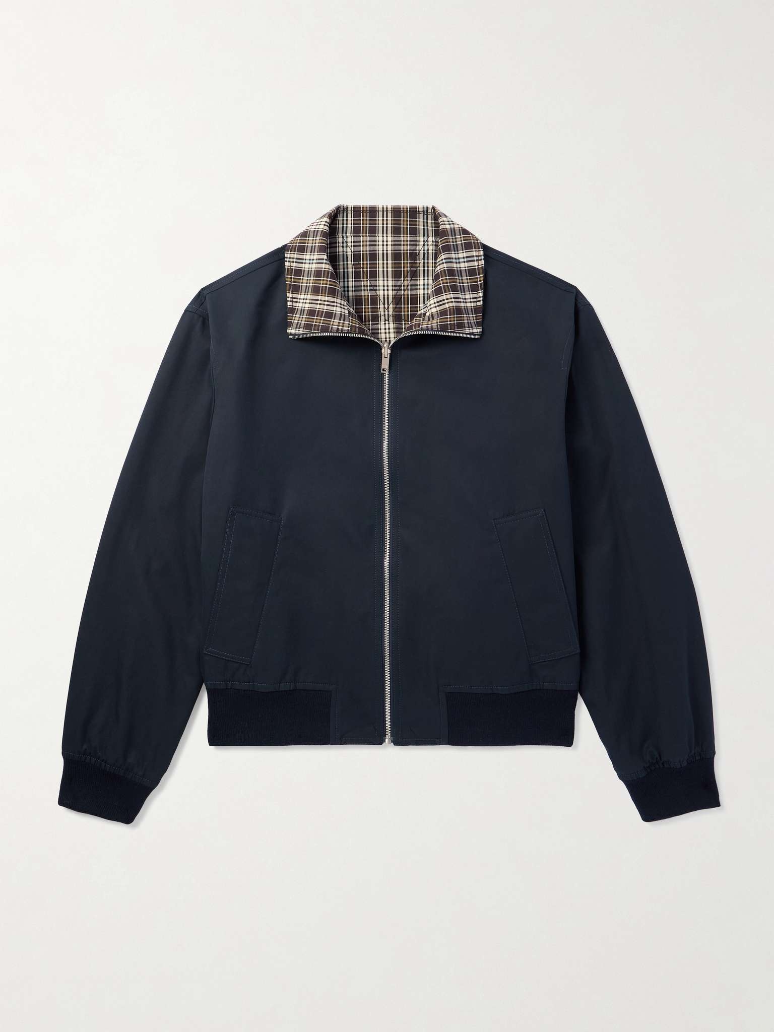 Reversible Cotton-Drill Blouson Jacket - 1