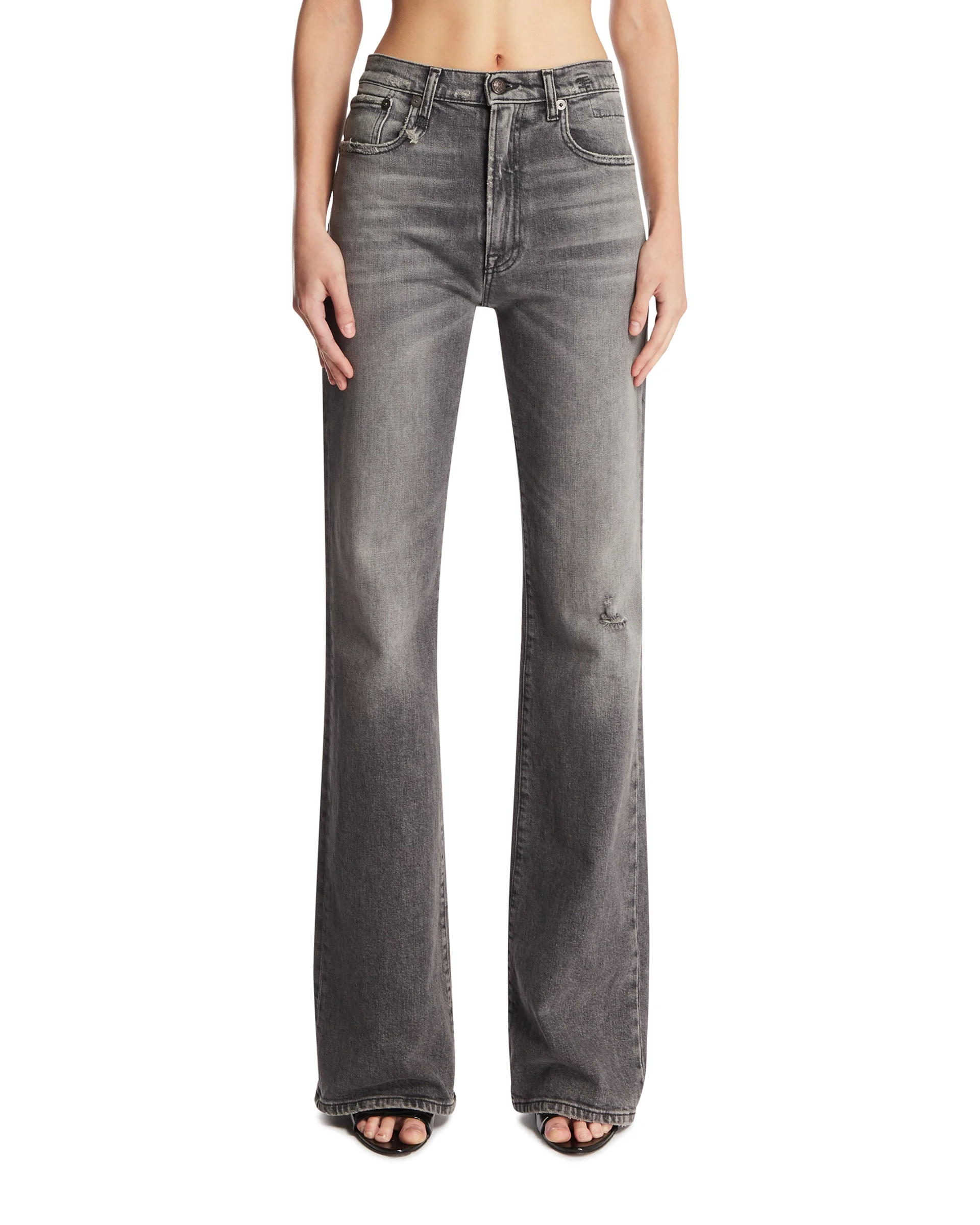 Black Jane Five-Pocket Jeans - 1