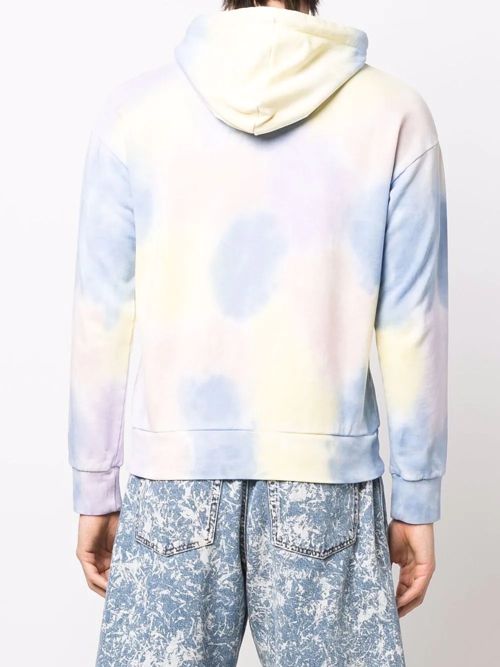 tie-dye pattern hoodie - 4