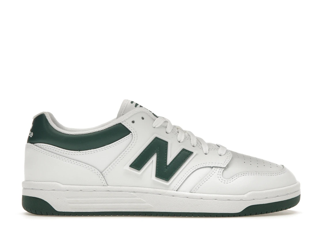 New Balance 480 White Nightwatch Green - 1