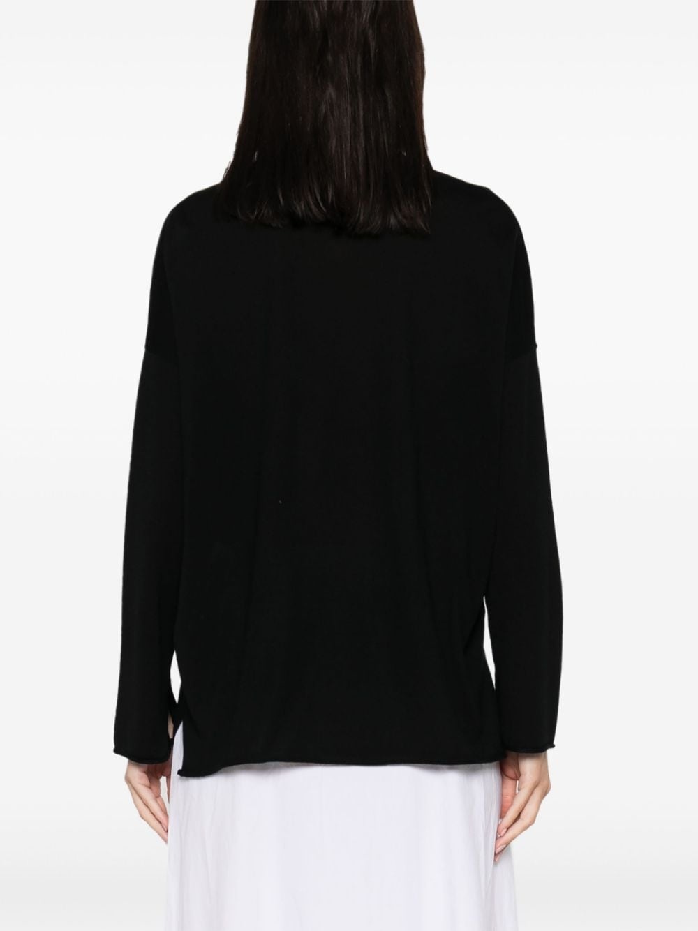 boat-neck virgin-wool jumper - 4