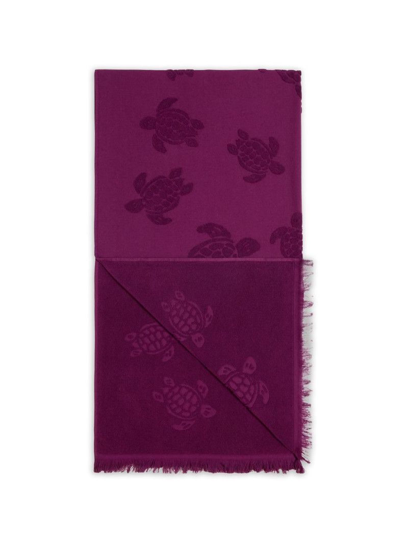 jacquard-turtle towel 1
